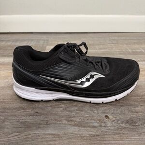 Saucony Mens Echelon 8 S20575-40 Black Running Shoes Sneakers-size 10W